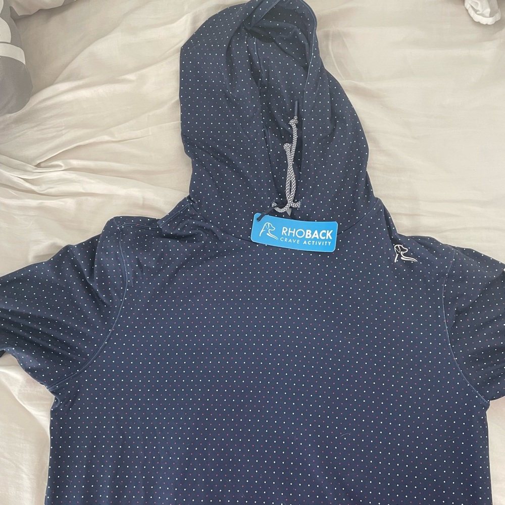 Rhoback hoodie new with tags. Never worn